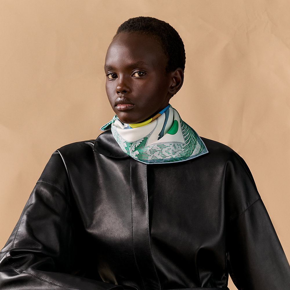 Cavalier en Formes scarf 45 - Beige | Hermès USA